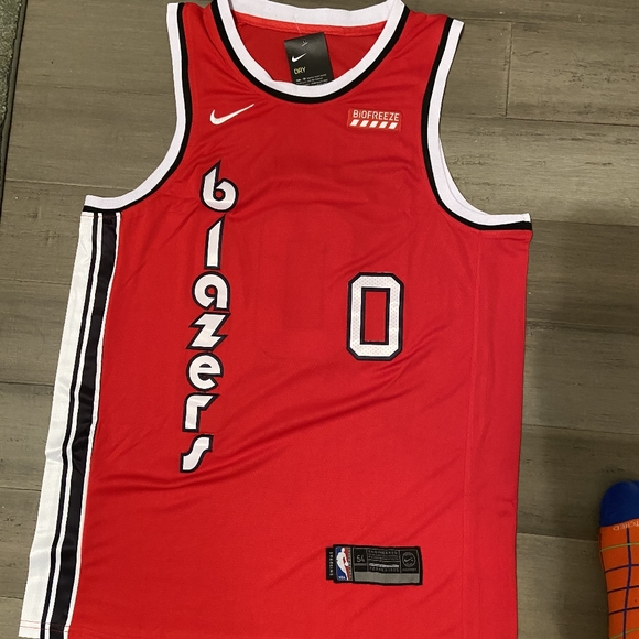 portland trail blazers throwback jersey